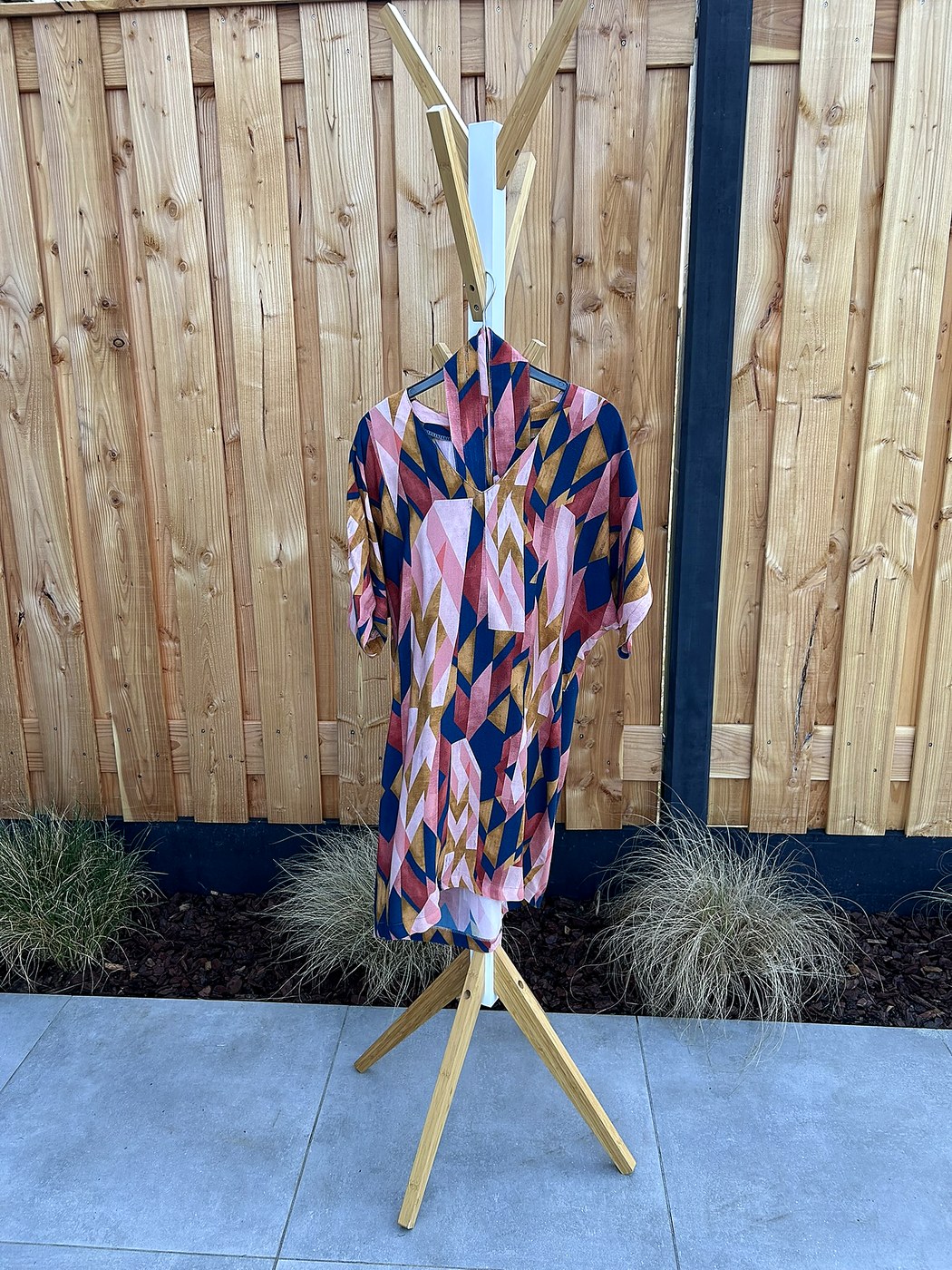 Roze-blauw kleedje (3)